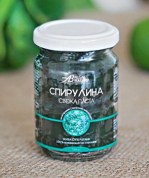 Охладена паста от прясна Спирулина - Spirulina.bg - Снимка b_201607241621371315 